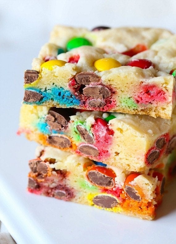 M&M Candy Cookie Pie - Sweetest Menu