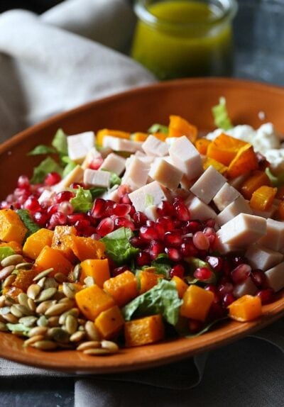 thanksgiving leftovers chopped salad