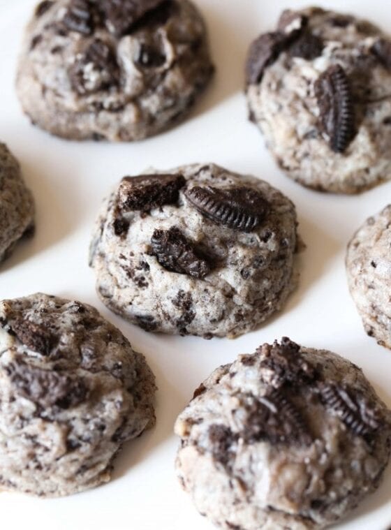 Oreo Cheesecake Cookies | Cookies and Cream Cookie Recipe