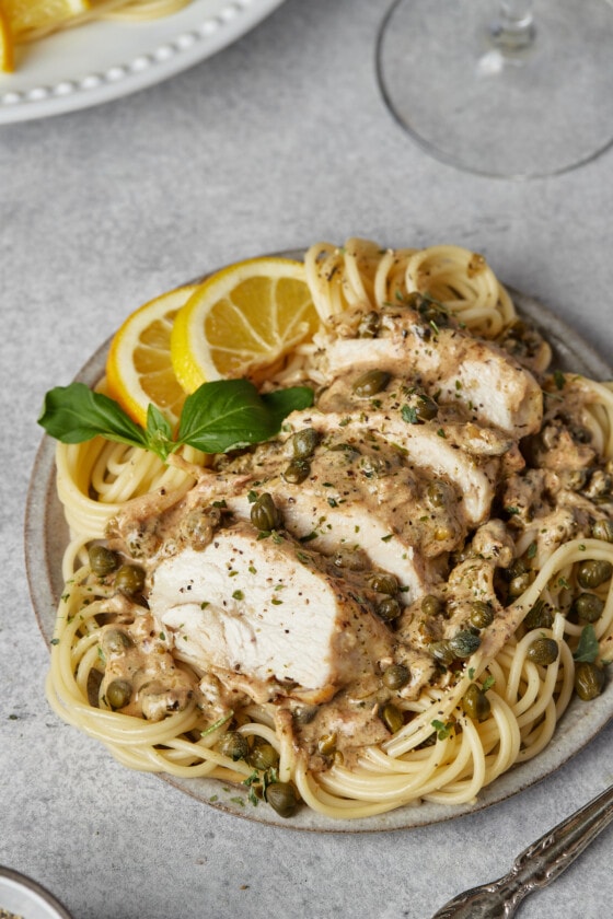 Easy Instant Pot Chicken Piccata Recipe | Cookies & Cups