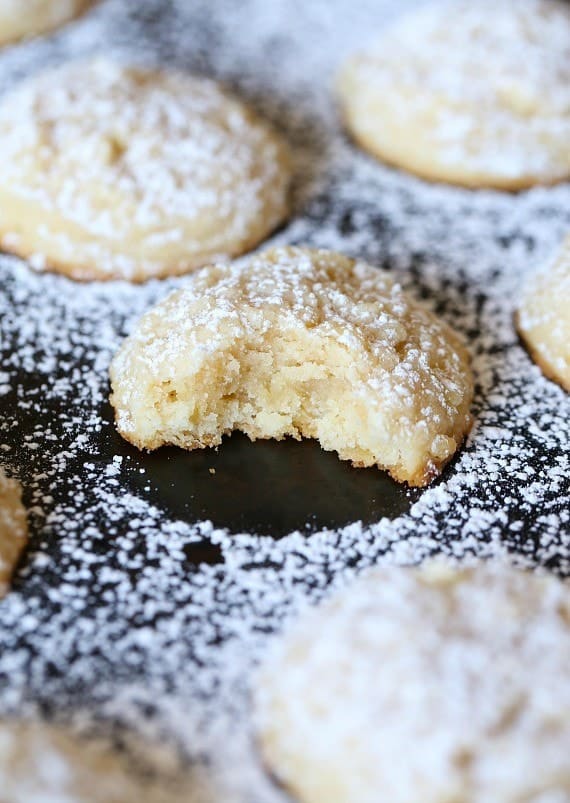 Potato Chip Shortbread. LIghtly salty, perfectly sweet and melt in your mouth cookies!