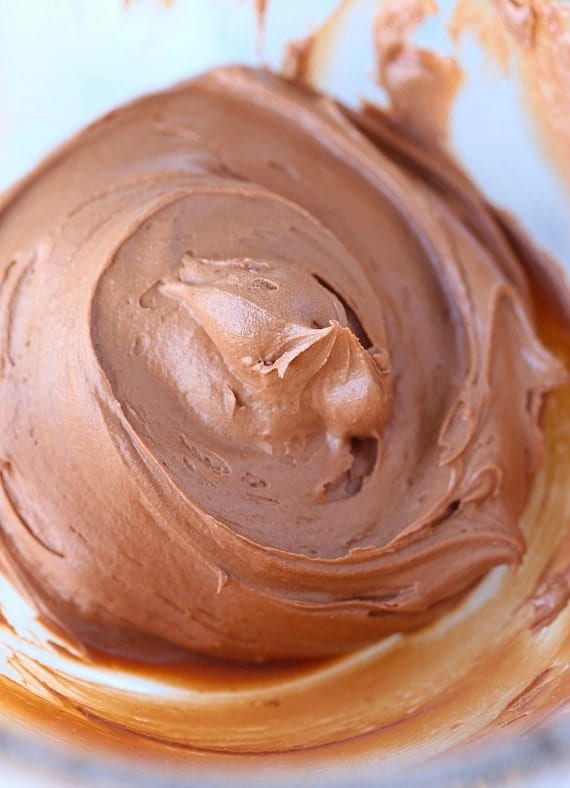 The creamiest chocolate frosting ever!