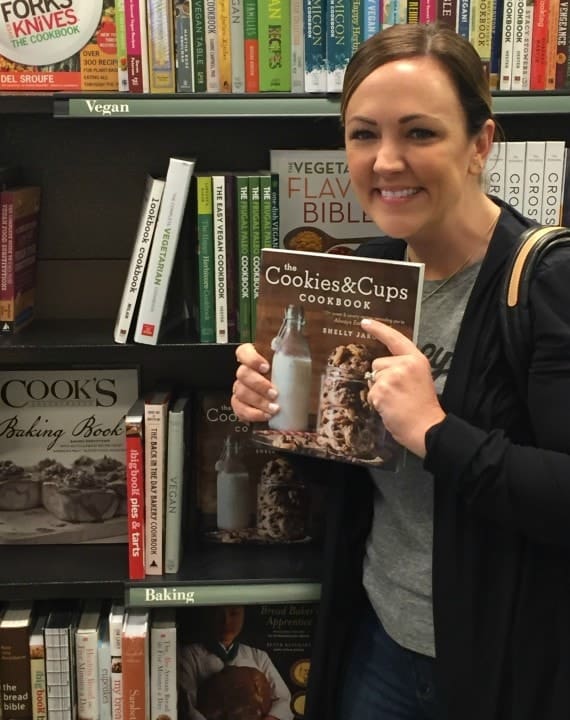 The Cookies & Cups Cookbook in Barnes & Noble!