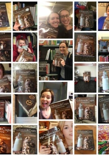 The Cookies & Cups Cookbook Selfie!