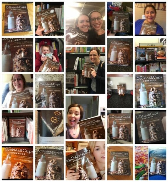 The Cookies & Cups Cookbook Selfie!