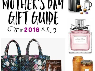 Cookies & Cups Mother's Day Gift Guide 2016