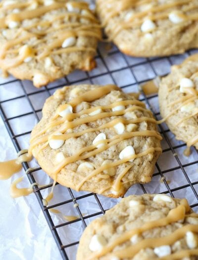 bananas foster cookies