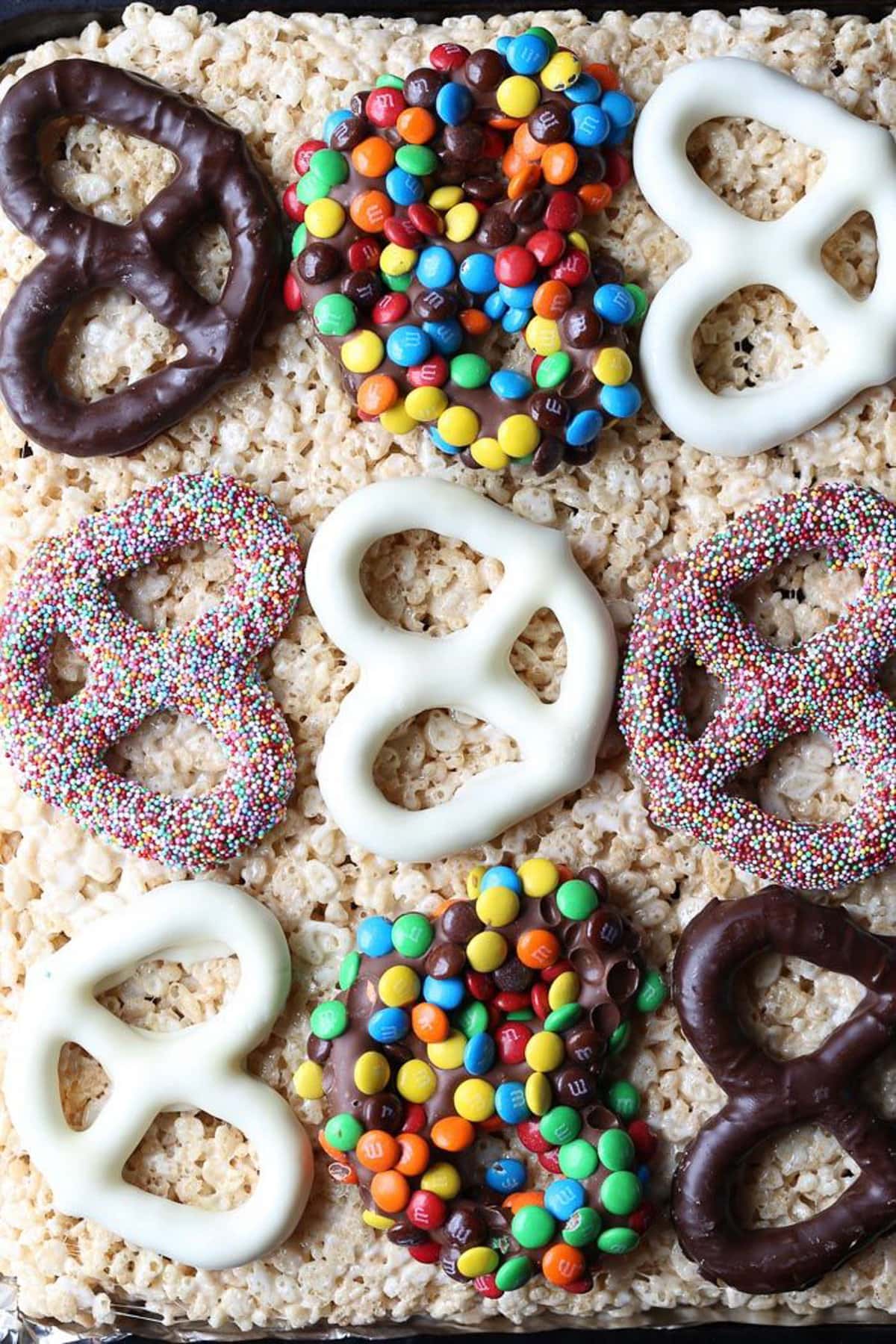 Topping trashy treats with chocolate-covered cookies