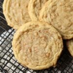 Butter Toffee Cookies ... simple, rich and buttery. Possibly the perfect cookie!