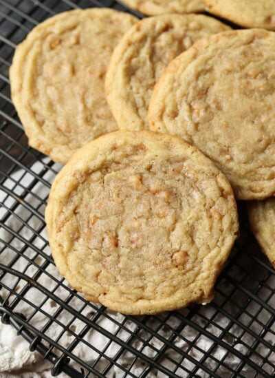 butter toffee cookies