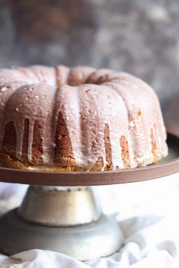 Coconut Cream Cheese Pound Cake