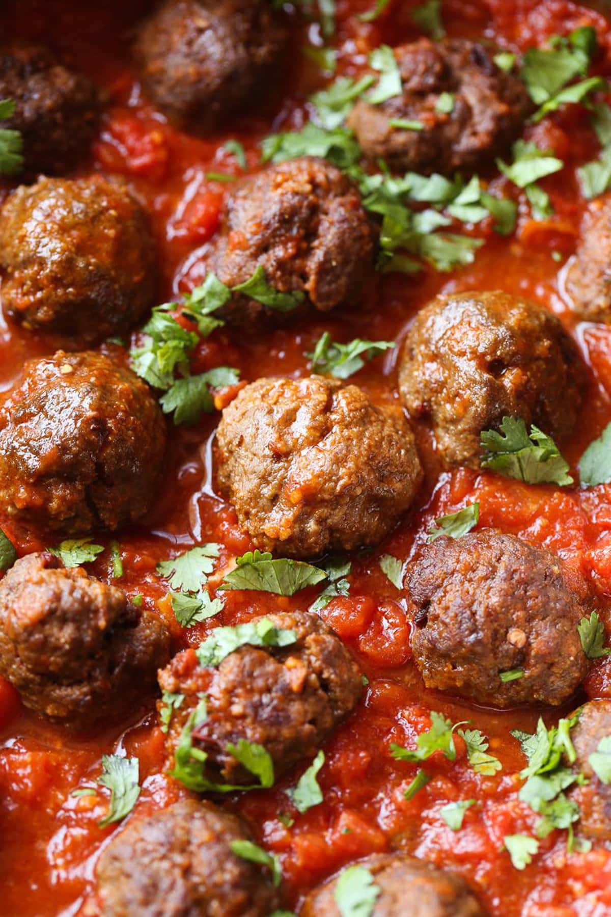 Chipotle meatballs in sauce