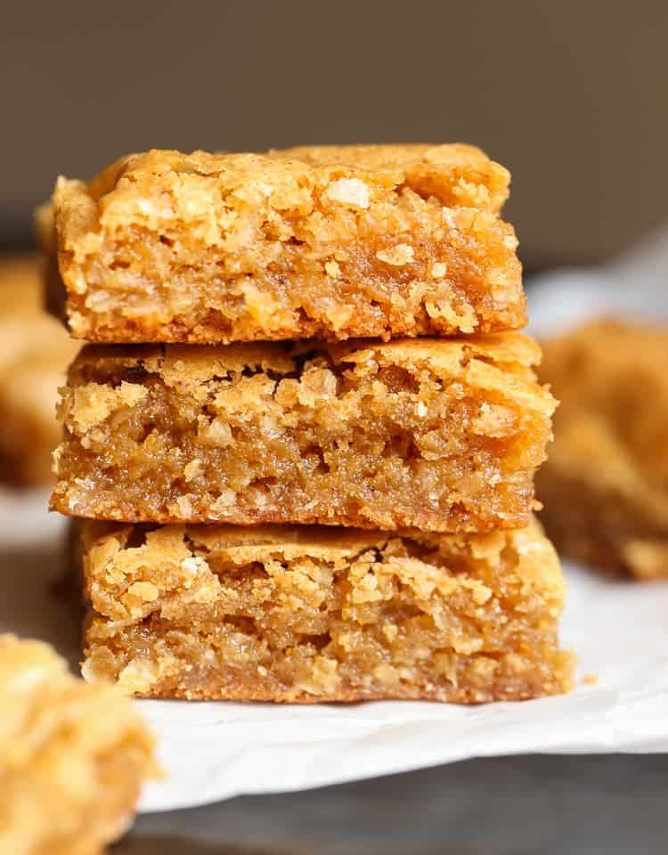 The crazy best chewy coconut bars!