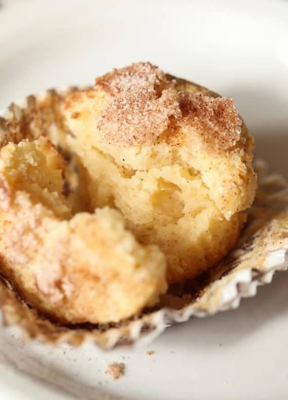 Super Soft Snickerdoodle Muffins