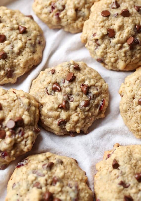 Image of Chocolate Chip Cranberry Oat Cookies