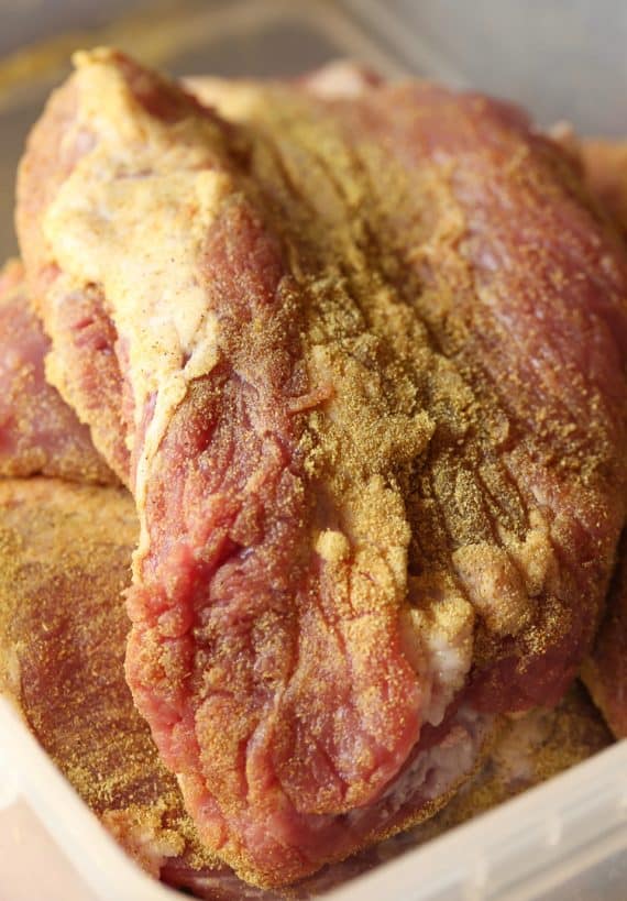 Dry Rubbed Cuban Pork