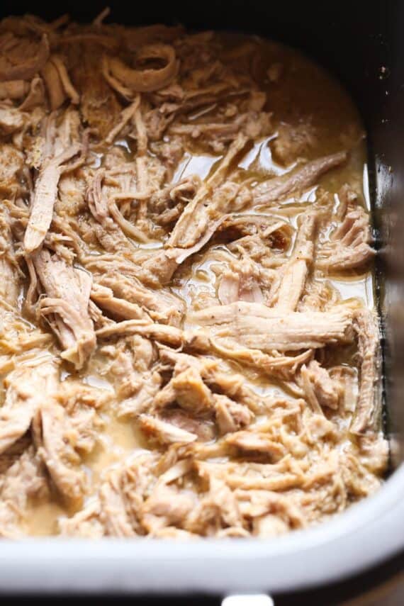 Crock Pot Cuban-Style Pulled Pork | Cookies and Cups