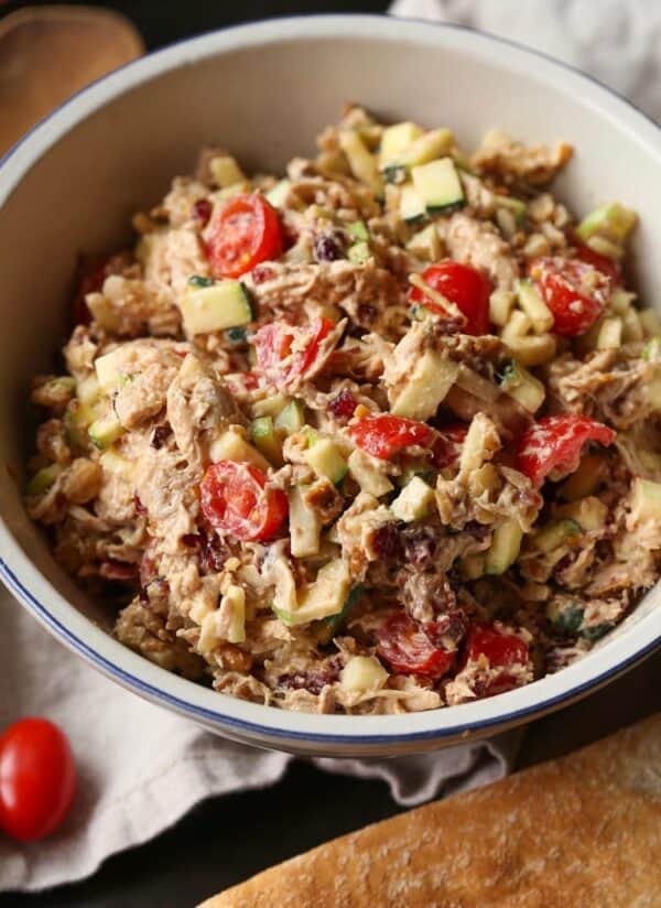 Crunchy Autumn Chicken Salad Cookies And Cups