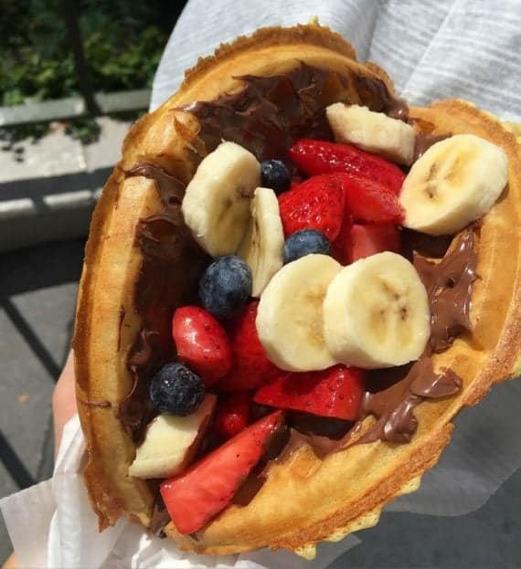 Nutella Waffle Sandwich - Sleepy Hollow