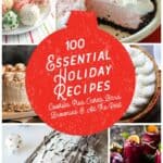 Collage for Holiday Baking Guide 2016 - 100 Essential Holiday Recipes