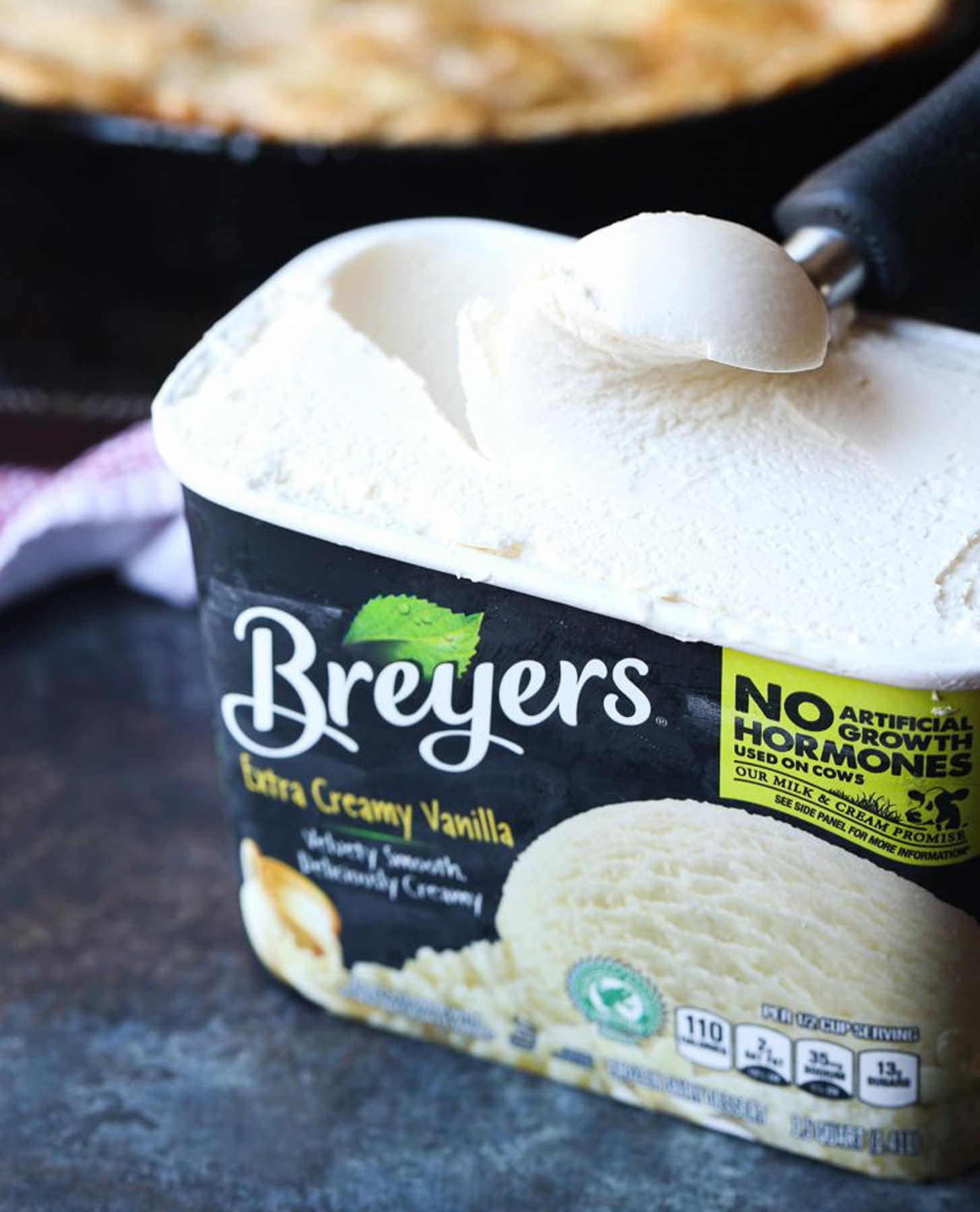 Breyers vanilla bean ice cream