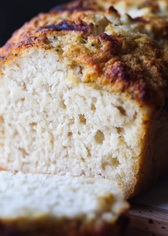 Ranch Beer Bread - Cookies and Cups