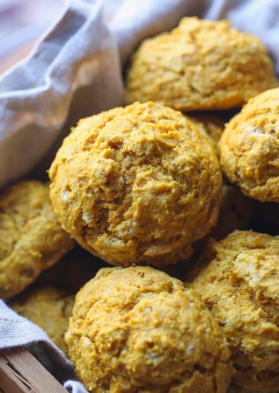 Pumpkin Sage Drop Biscuits How to Make Drop Biscuits