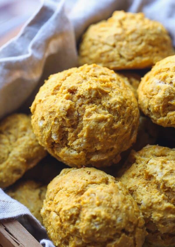 pumpkin sage drop biscuits