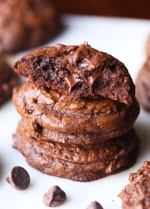 chocolate truffle cookies