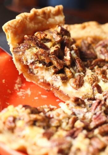 English Toffee Cheesecake Pecan Pie... it's 3 delicious desserts in one place!