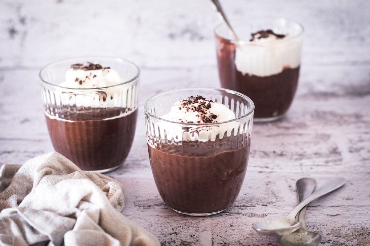 chocolate pudding dessert