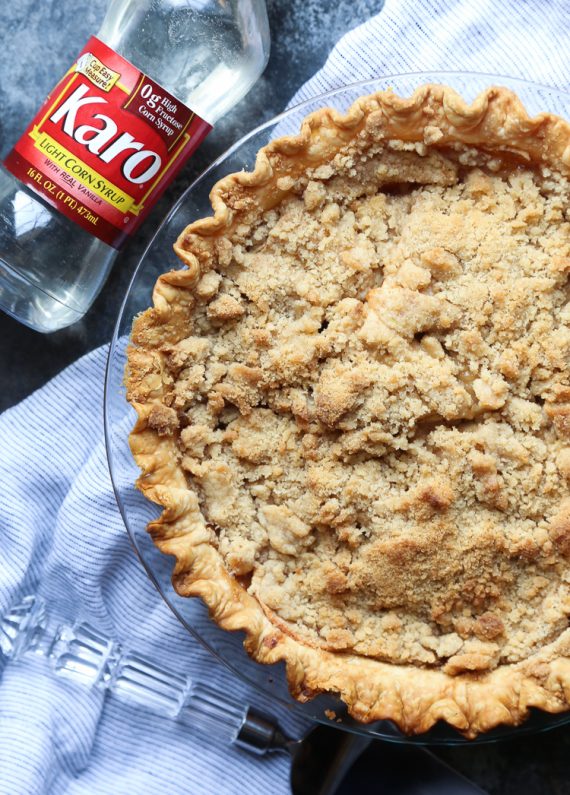Chai Apple Pie is the perfect cozy twist on the classic! Buttery streusel makes it even better!
