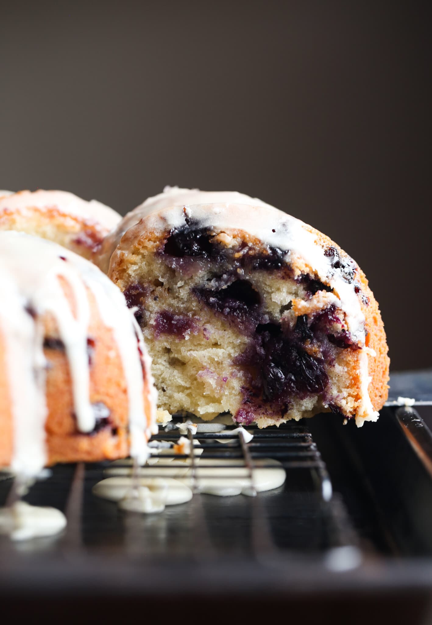 Sour Cream Blueberry Bundt Cake Cookies and Cups