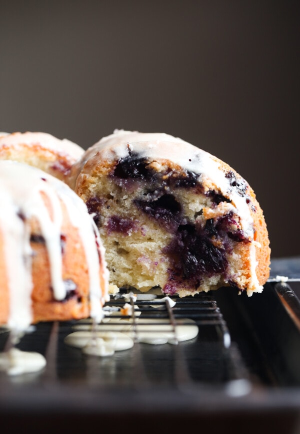 Sour Cream Blueberry Bundt Cake | Cookies and Cups