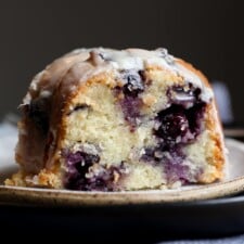 Sour Cream Blueberry Bundt Cake-image