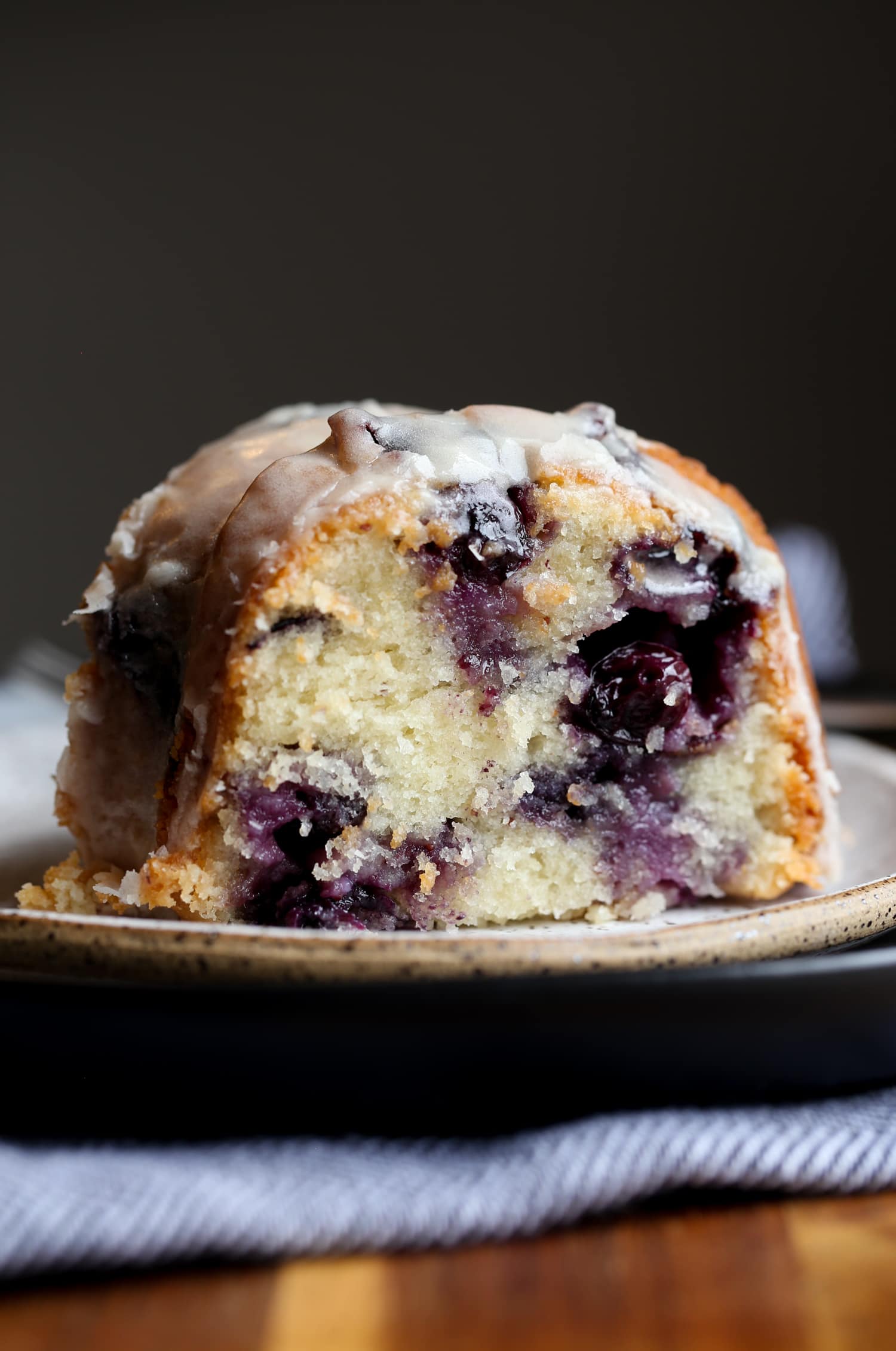 Sour Cream Blueberry Bundt Cake | Cookies and Cups