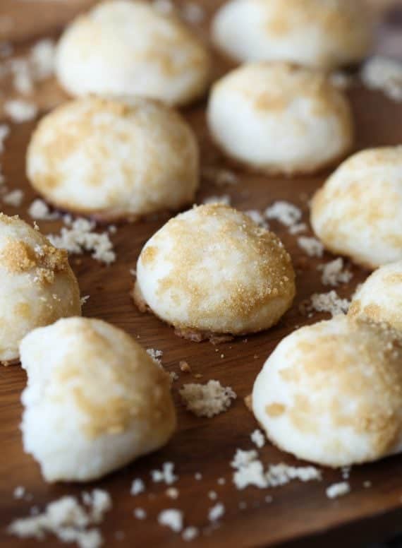 Sand Dollar Cookies! Buttery and sweet with a meltaway texture. Perfect with a cup of coffee!