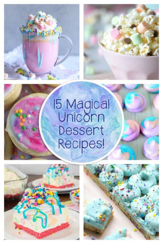 15 Unicorn Inspired Treats!