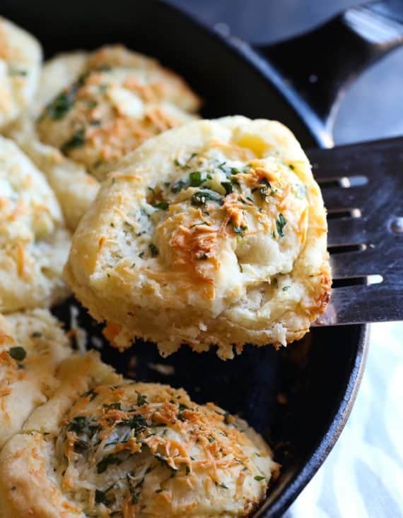 Parmesan Garlic Biscuit Rolls