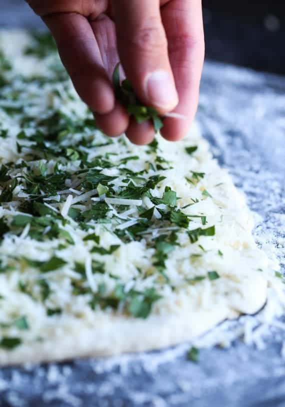 Parmesan Garlic Biscuit Rolls