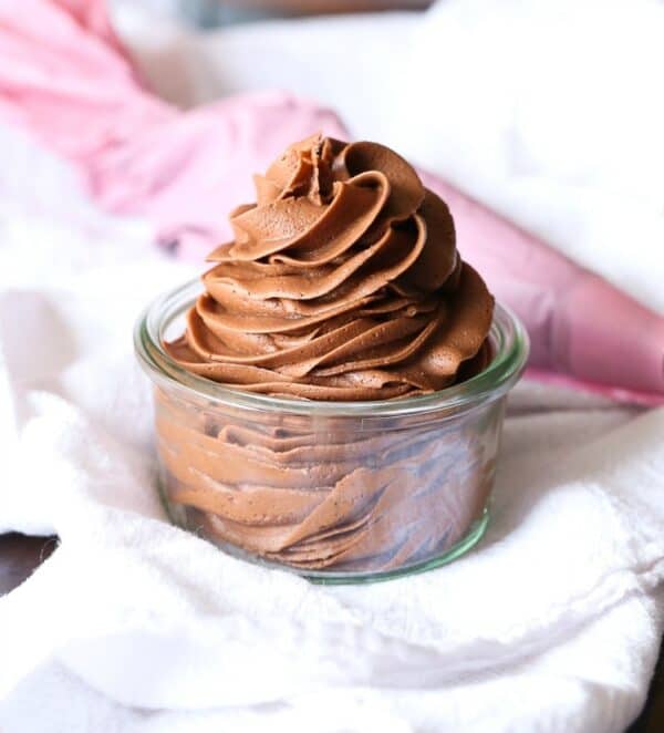 Chocolate Buttercream Frosting Cookies and Cups