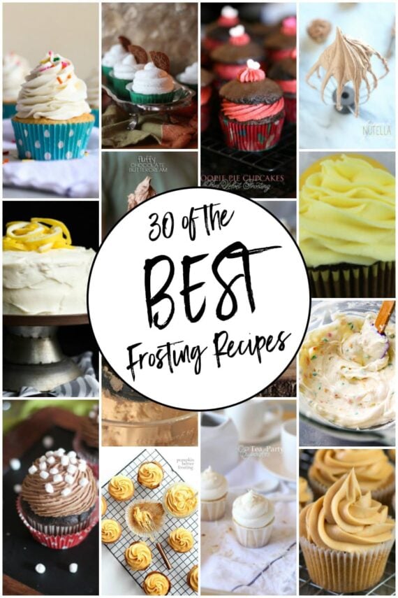 30 of the BEST Frosting Recipes