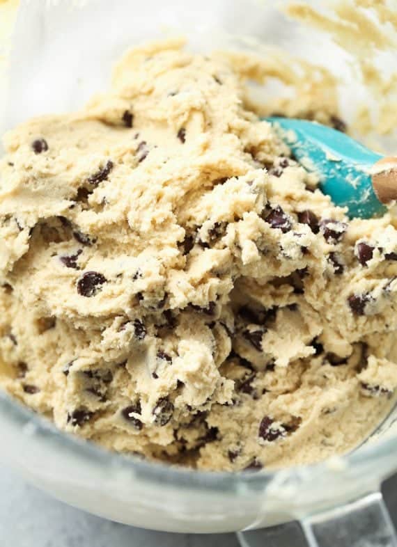 Rainbow Chocolate Chip Cookie Dough