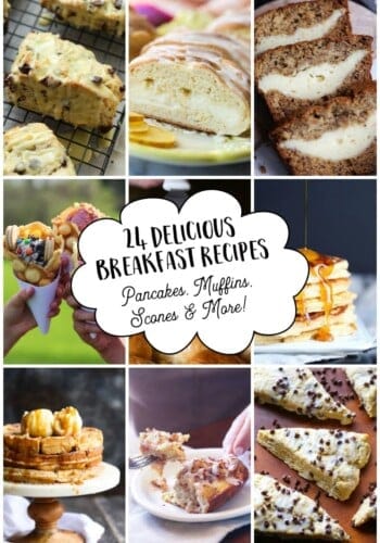 24 Delicious Breakfast Recipes collage