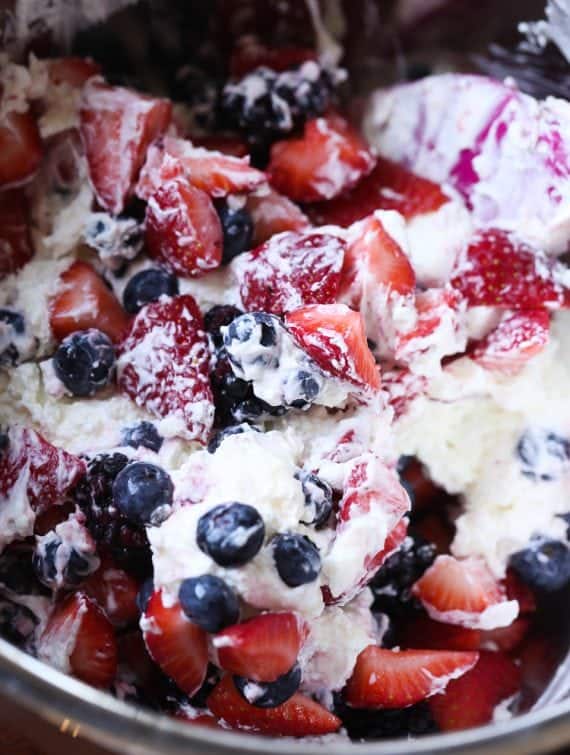 This easy Ambrosia Salad recipe is the best ambrosia salad ever! 