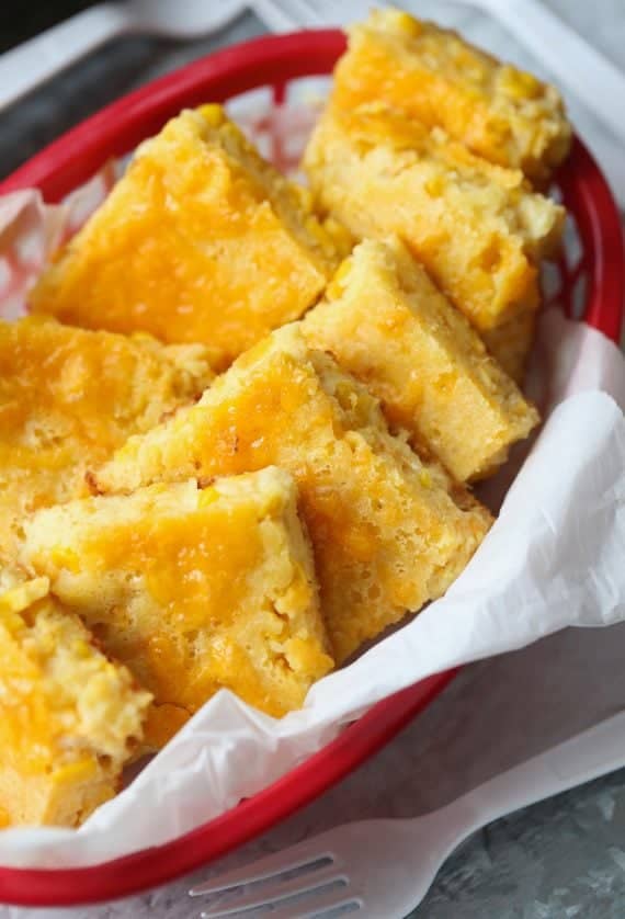 Creamy Cheesy Cornbread Easy Summer Side Dish