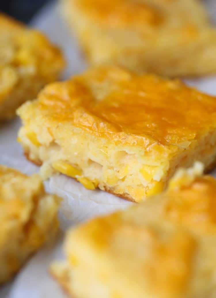 Creamy Cheesy Cornbread | Easy Summer Side Dish