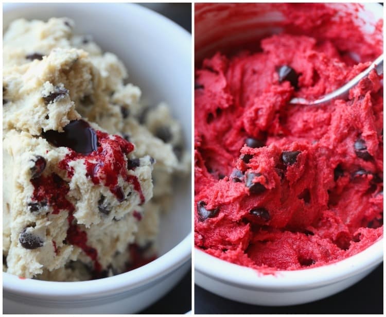 Patriotic Chocolate Chip Cookies