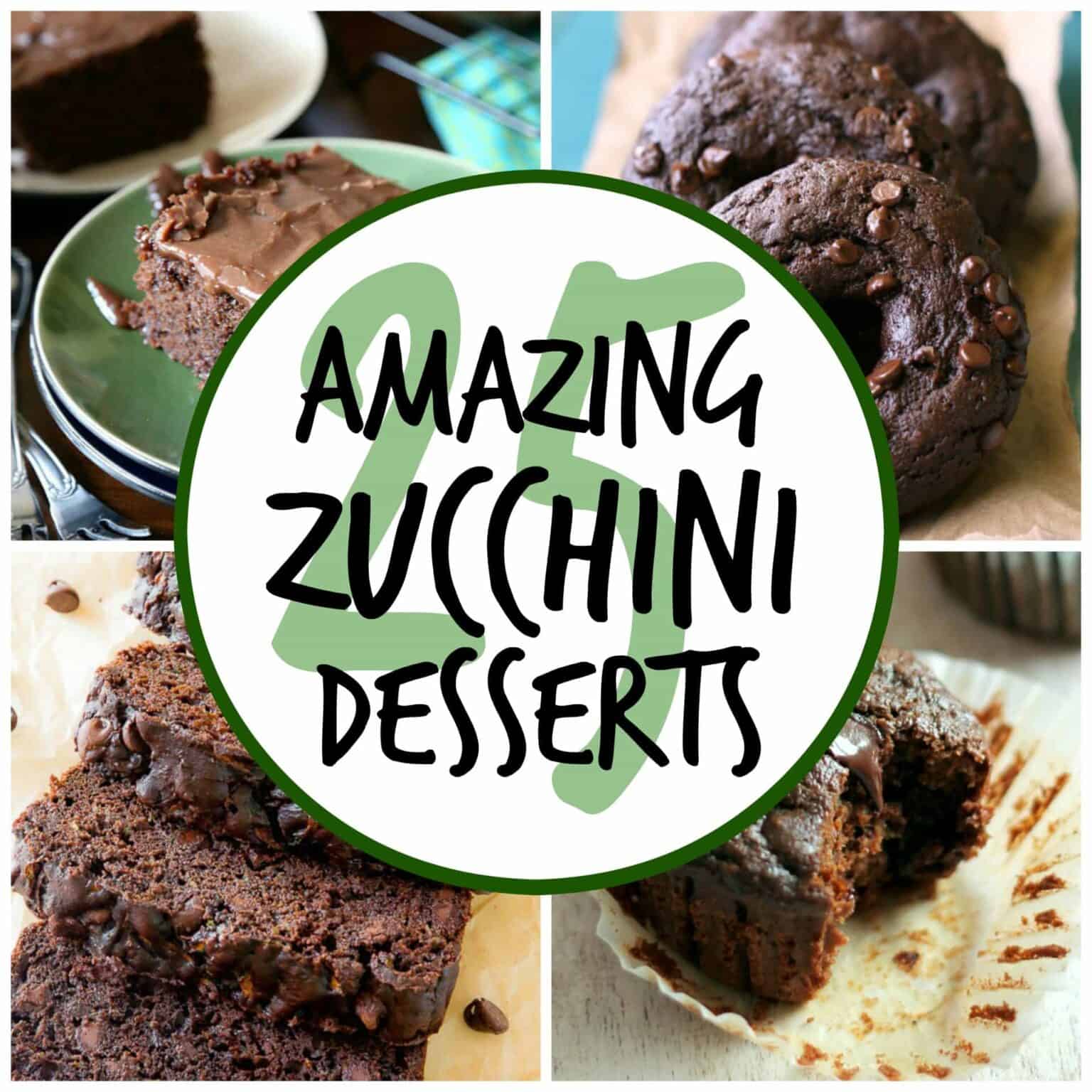 24 Amazing Zucchini Desserts | Summer Baking Recipes & Ideas