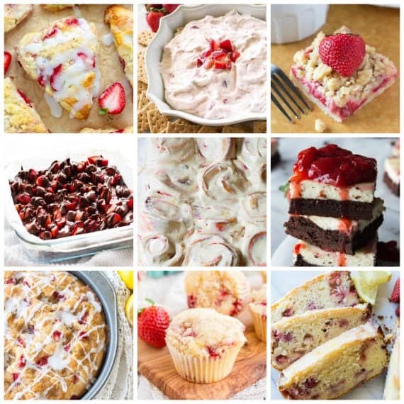 45 Irresistible Strawberry Treats | Summertime Dessert Ideas